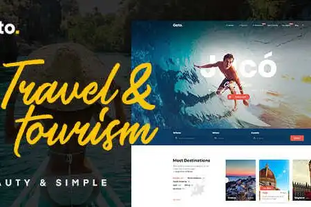 Goto Theme GPL v2.6 – Best For Tour & Travel Websites